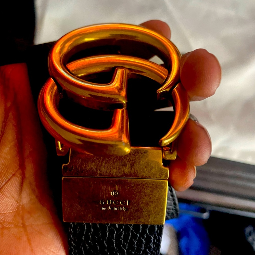 reversible gucci belt brown and black